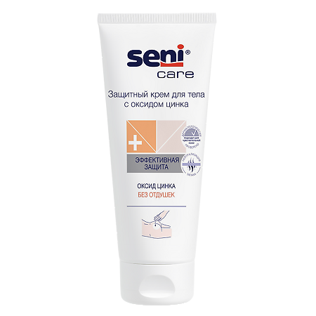 Seni Care крем защитный для тела с цинком 200 мл 1 шт