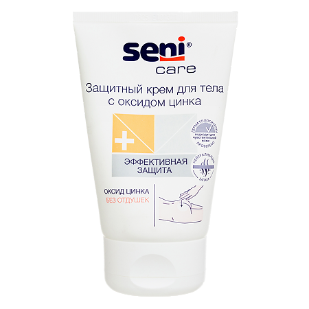 Seni Care крем защитный для тела цинк и синодор 100 мл 1 шт