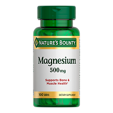 Купить Nature's Bounty Магний 500 мг таблетки массой 1477 мг 100 шт цена
