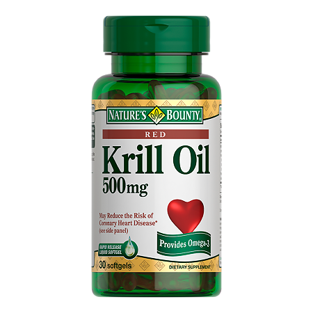 Изображение товара Nature's Bounty Krill Oil Масло криля 500 мг / Krill Oil 500 mg Softgels капсулы массой 745 мг 30 шт