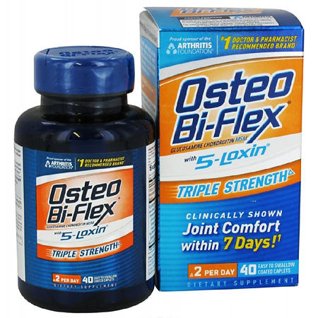 Nature's Bounty Osteo Bi-Flex Остео би-флекс таблетки массой 1680 мг 40 шт