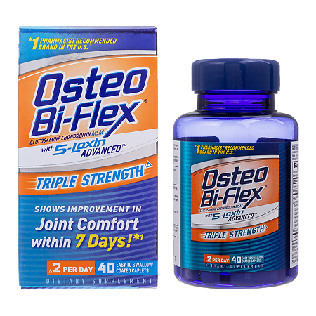 Остео би-флекс / Osteo Bi-Flex Triple Strength Tablets таблетки массой 1680 мг 40 шт