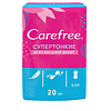 Carefree Cotton салфетки (прокладки) ежедневные супертонкие инд. уп. 20 шт