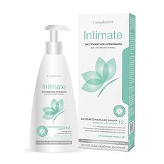 Купить Compliment Intimate Экстрамягкое Крем-мыло для интимной гигиены 250 мл 1 шт цена