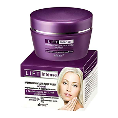 Изображение товара Vitex Lift Intense Крем-лифтинг для лица ночной разглаживающий и восстанавливающий с гиалуроновой кислотой и имбирем 45 мл 1 шт