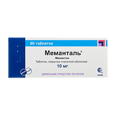 Купить Меманталь таблетки покрыт.плен.об. 10 мг 60 шт цена