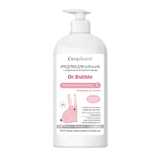 Купить Compliment Dr. Bubble средство для купания Купаемся без слез 400 мл 1 шт цена