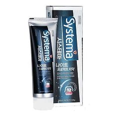 Купить Lion Dentor Systema night protect ночная зубная паста антибактериальная защита 120 г 1 шт цена