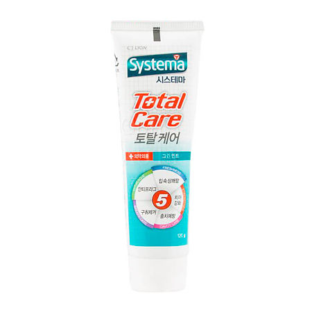 Lion Systema Total Care Комплексный уход зубная паста мята 120 г 1 шт