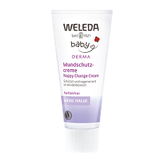 Купить Weleda Детский крем для гиперчувствительной кожи в области пеленания с алтеем 50 мл 1 шт цена