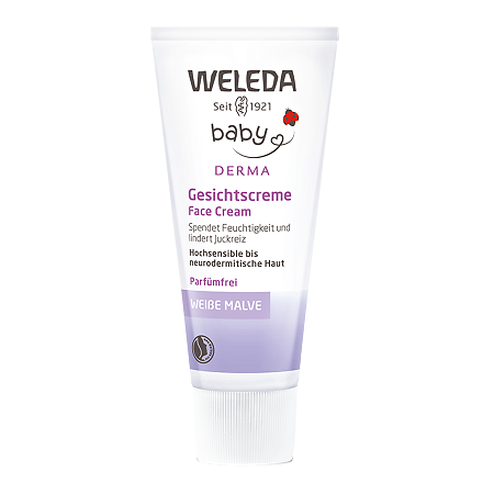 Изображение товара Weleda крем для гиперчувствительной кожи лица с алтеем 50 мл для детей и взрослых