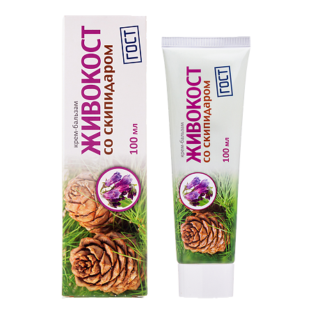 Живокост крем-бальзам для тела со скипидаром 100 мл 1 шт