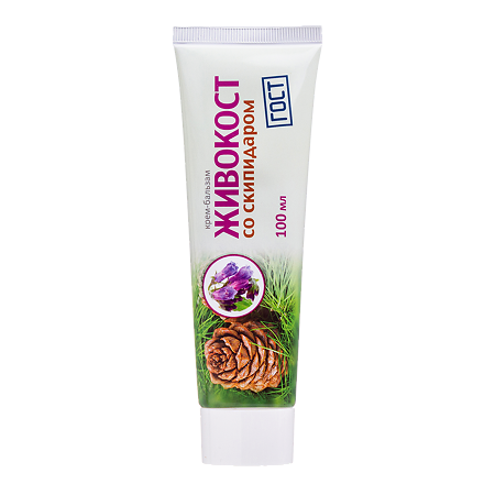 Живокост крем-бальзам для тела со скипидаром 100 мл 1 шт