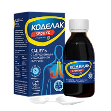 Изображение товара Коделак Бронхо с чабрецом эликсир 200 мл 1 шт