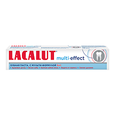 Купить Lacalut Multi-effect 5в1 Зубная паста 75 мл 1 шт цена