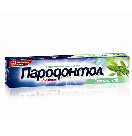 Пародонтол Зеленый чай зубная паста 124 г 1 шт