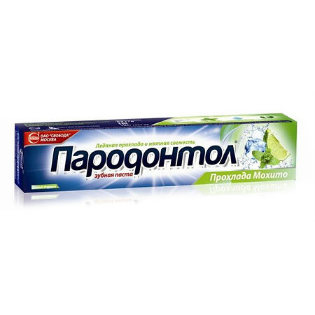 Пародонтол Прохлада мохито зубная паста 124 г 1 шт