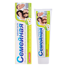 Купить Зубная паста Семейная ромашка-тысячелистник 130 г 1 шт цена
