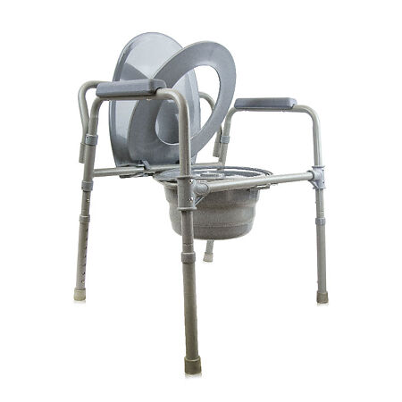 Кресло-туалет Amrus AMCB6809 со складным ведром 1 шт