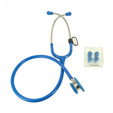 Стетоскоп Amrus 04-AM511 Deluxe медицинский двухсторонний педиатрический синий 1 шт