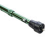 Трость Amrus AMCT23 GR с ортопедической пластмассовой рукояткой зеленая, 1 шт