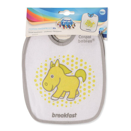 Canpol Нагрудник  х/б махровый 3 шт