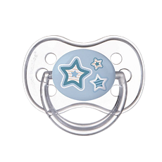 Купить Canpol Пустышка круглая силиконовая 0-6 Newborn baby 1 шт цена