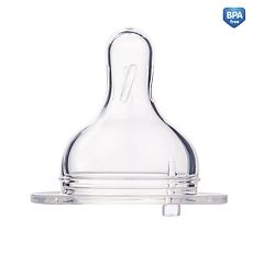 Купить Canpol Соска силиконовая для бутылочек EasyStart с широким горлом медленный поток 1 шт цена