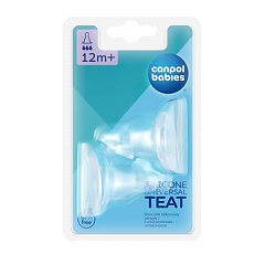 Купить Canpol Соска универсальная антиколиковая силикон быстрый поток 2 шт цена