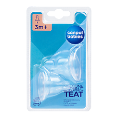 Купить Canpol Соска универсальная антиколиковая силикон переменный поток 2 шт цена
