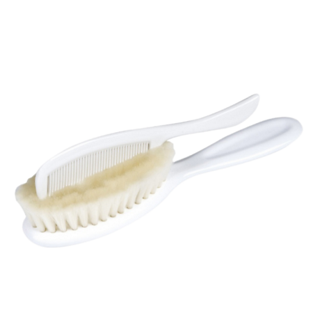 Canpol Щетка нейлоновая с расческой мягкая 1 шт