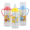 Курносики бутылочка для кормления с ручками и силиконовой соской молочной арт.11005 6+ 250 мл 1 шт