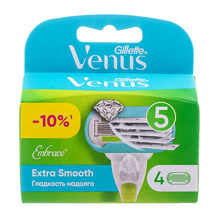 Изображение товара Gillеttе Venus Embrace Сменные кассеты 4 шт