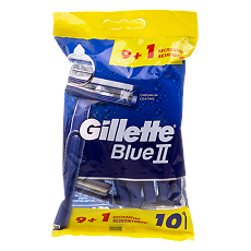 Купить Gillеttе Станок Blue II станки одноразовые 10 шт цена