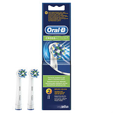 Купить Oral-B Насадка для электрической зубной щетки CrossAction EB50-2 2 шт цена