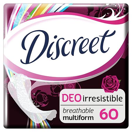 Discreet Прокладки Deo Irresistible Multiform ежедневные 60 шт