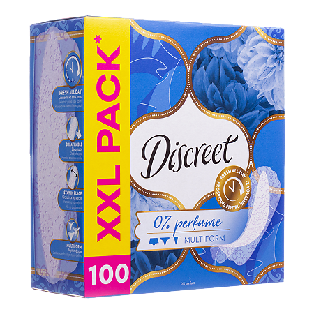 Discreet Прокладки Air Multiform ежедневные 100 шт
