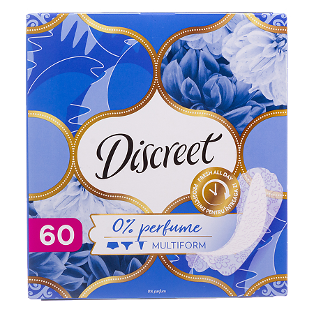 Discreet  Прокладки Deo Air Multiform ежедневные 60 шт