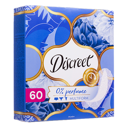 Discreet  Прокладки Deo Air Multiform ежедневные 60 шт