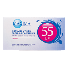 Изображение товара Контактные линзы Maxima 55 UV 6 шт /-2.50/8.6/14.2 на месяц asph