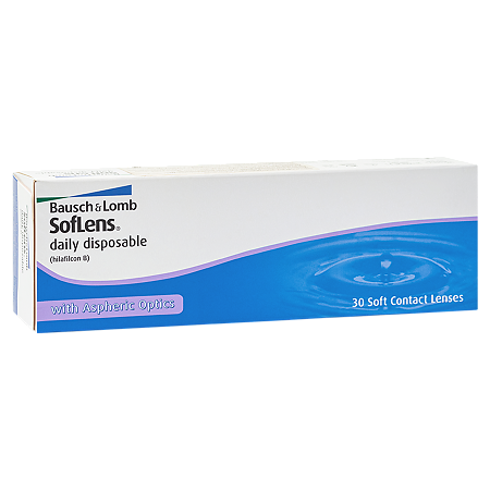 Контактные линзы SofLens Daily Disposable 30 шт / -8.50/8.6/14.2 уп.