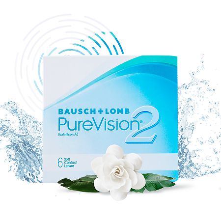 Контактные линзы Bausch + Lomb PureVision2 6 шт / -0.50/8.6/14.0