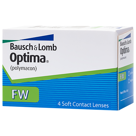 Контактные линзы Optima FW 4 шт / -7.50/8.7/14.0 уп.