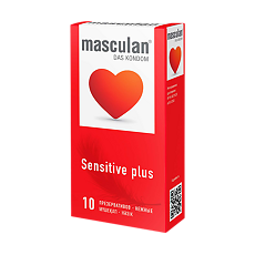 Изображение товара Презервативы Masculan Sensitive plus 10 шт