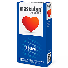 Купить Презервативы Masculan Dotted classic с пупырышками 10 шт цена