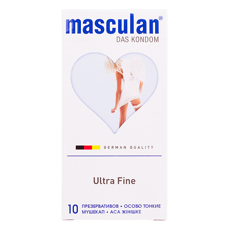 Презервативы Masculan Ultra Fine особо тонкие 10 шт