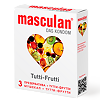 Презервативы Masculan Tutti-Frutti 3 шт