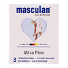 Презервативы Masculan Ultra Fine особо тонкие с обильной смазкой 3 шт