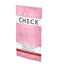 Купить Тест для определения беременности Mama Check 1 шт цена