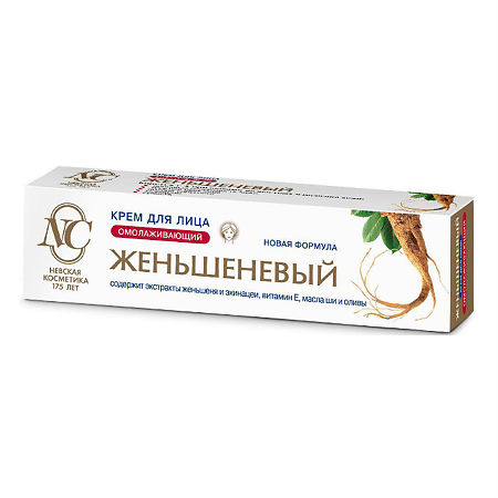 Изображение товара Невская косметика Крем для лица омолаживающий Женьшеневый 40 мл 1 шт